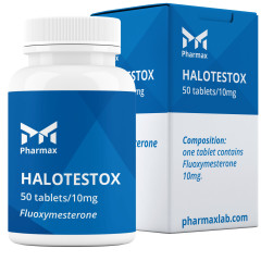Fluoxymesterone (Halotestin) 50 tab, 10 mg/tab — tablete