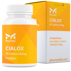 Tadalafil (Cialis) 50 tab, 20 mg/tab — cialis tablete 20 mg